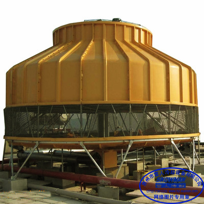 圆形玻璃钢冷却塔400HRT 价格、厂家、图片及产品介绍